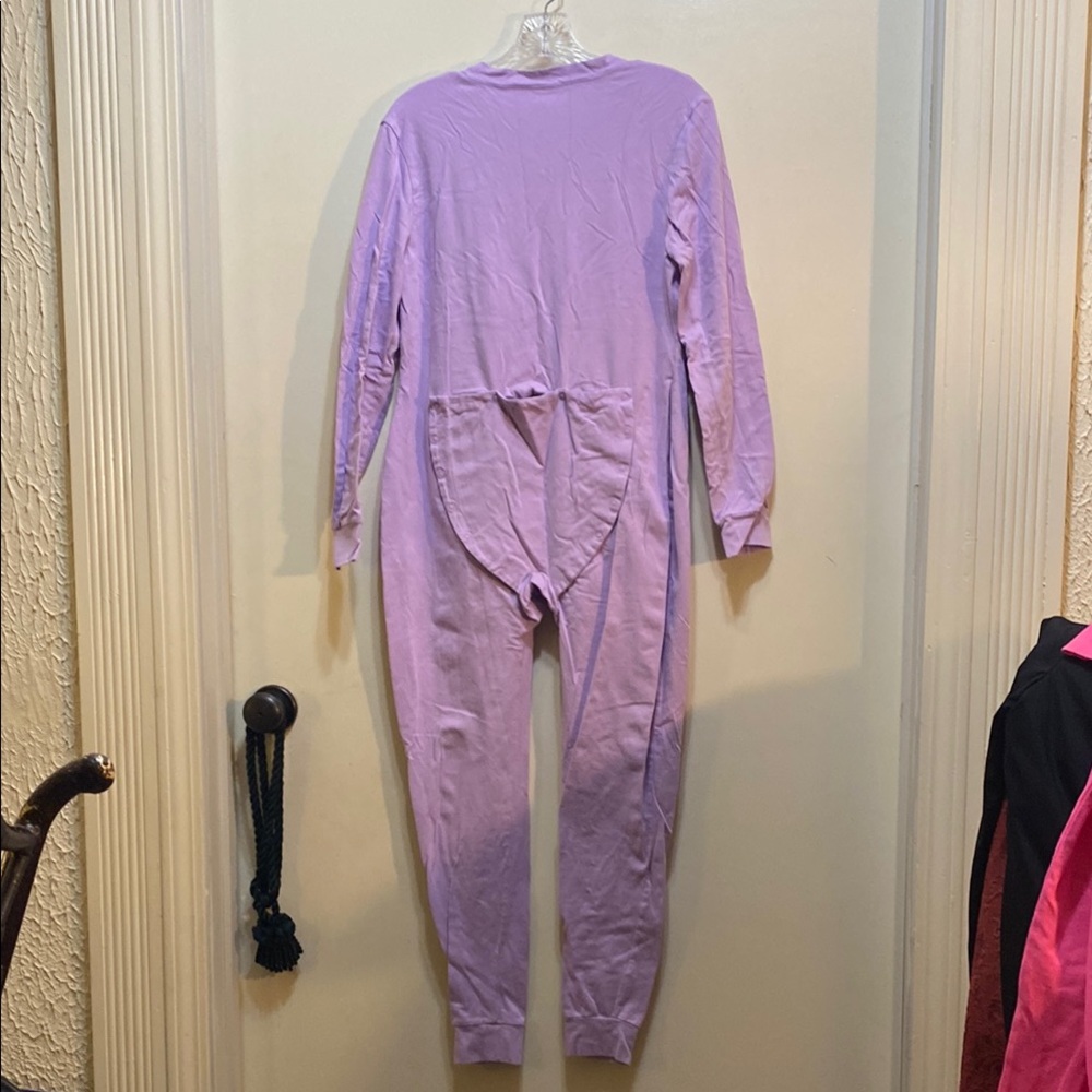 Purple One-Piece Pajama Suit